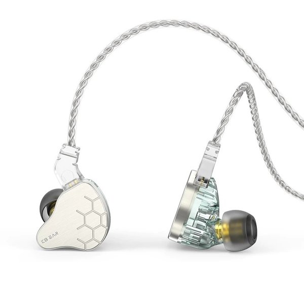 KBEAR Lark 2-Driver Hybrid In-Ear Earphone with Mic - Green [Display Set]