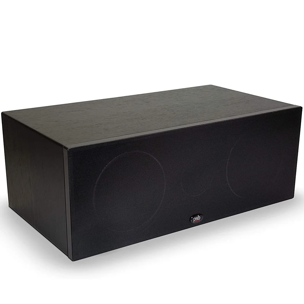 PSB Alpha C10 2-Way Passive Centre Speaker - Black Ash Woodgrain