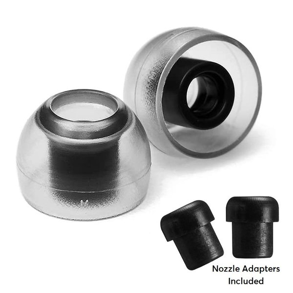 AZLA SednaEarfit Crystal Standard Liquid Silicone Rubber (LSR) Eartips