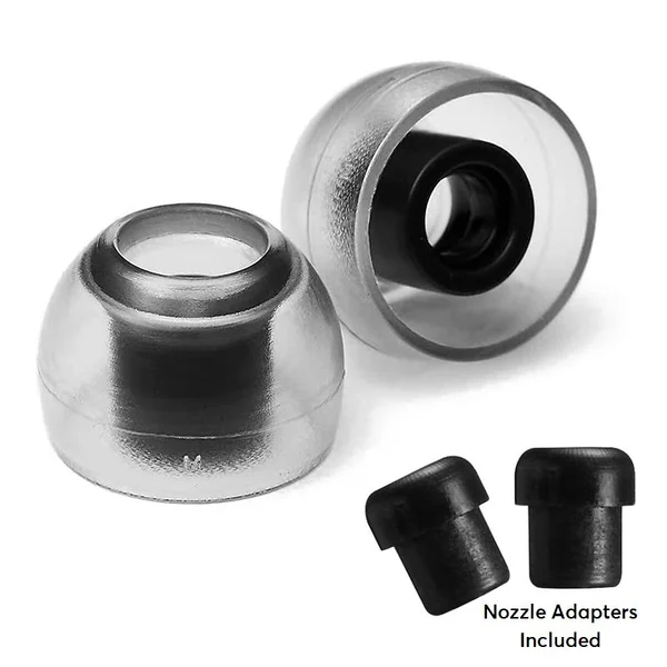 AZLA SednaEarfit Crystal Standard Liquid Silicone Rubber (LSR) Eartips