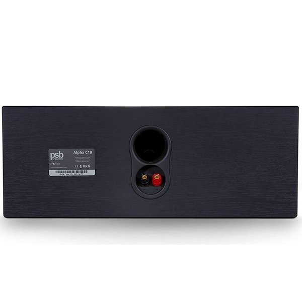 PSB Alpha C10 2-Way Passive Centre Speaker - Black Ash Woodgrain PSB Alpha C10 2-Way Passive Centre Speaker - Black Ash Woodgrain