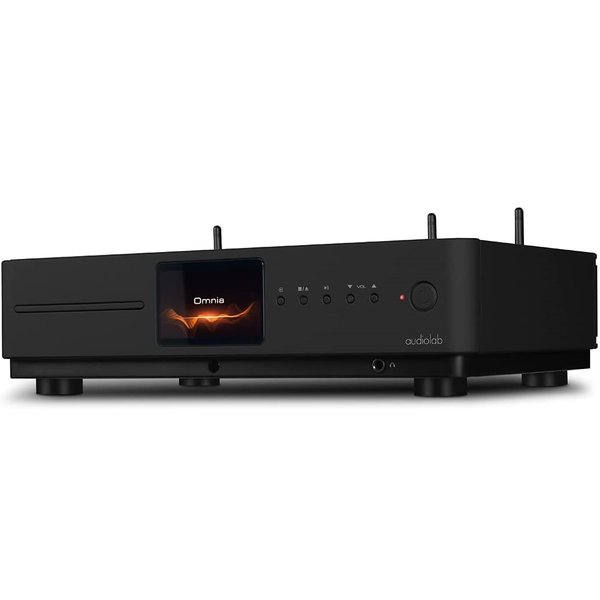 Audiolab Omnia MQA Multi-Room Wireless Bluetooth/WiFi Network Streamer, CD Player & Hi-Fi Integrated Amplifier (w/Phono) - Black Audiolab Omnia MQA Multi-Room Wireless Bluetooth/WiFi Network Streamer, CD Player & Hi-Fi Integrated Amplifier (w/Phono) - Black