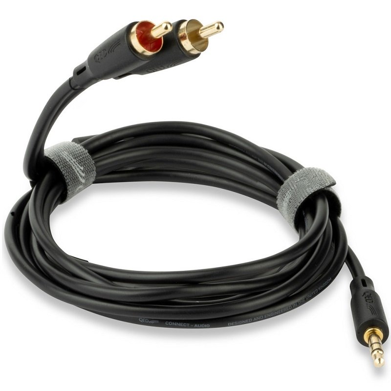 Hifi A10 Canare 3.5mm To 2RCA Audio Cable High Quality 3.5 Jack To RCA Cable PC