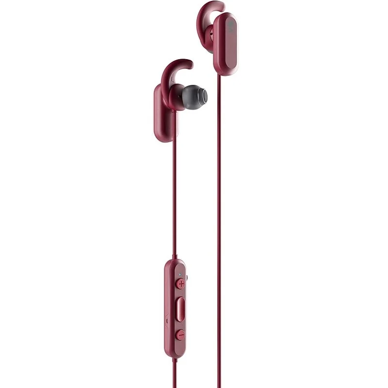 Skullcandy Method ANC Noise-Cancelling Wireless Bluetooth In-Ear Earphone with Mic - Deep Red