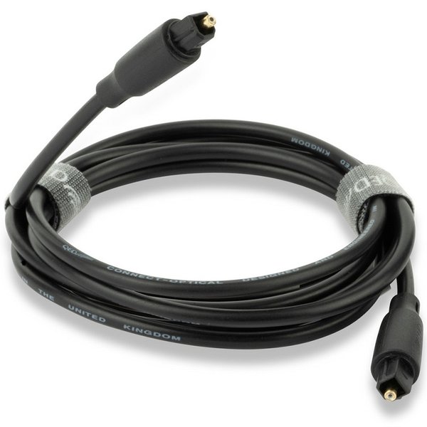 QED Connect TOSLINK to TOSLINK Optical Cable QED Connect TOSLINK to TOSLINK Optical Cable