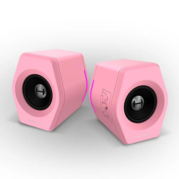 Edifier G2000 Wireless Bluetooth/USB Gaming Desktop PC Speakers - Pink