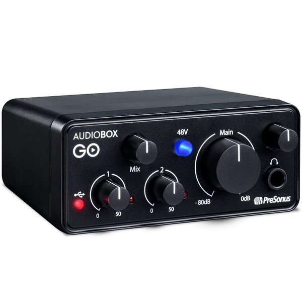 PreSonus AudioBox GO USB Audio Interface PreSonus AudioBox GO USB Audio Interface