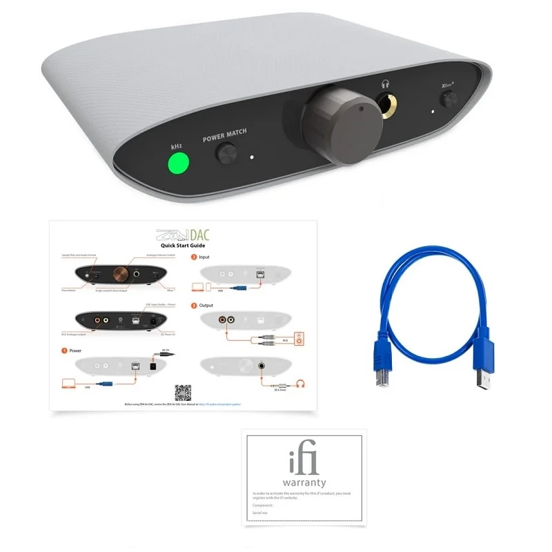 iFi ZEN Air DAC MQA Desktop Headphone Amplifier & USB DAC [Display Set]