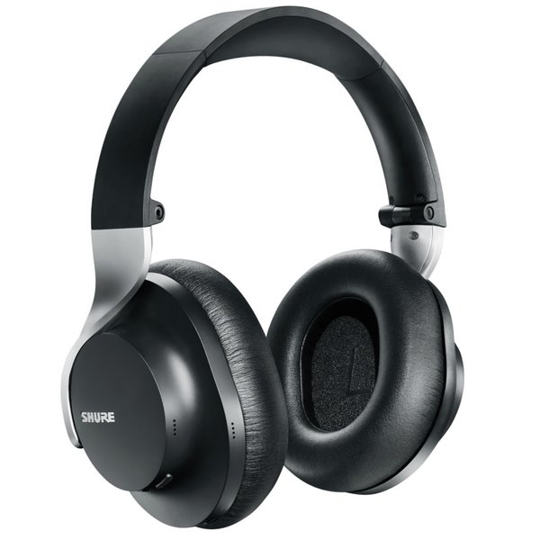 Shure AONIC 40 Wireless Bluetooth Active Noise-Cancelling Over-Ear Headphone with Mic - Black Shure AONIC 40 Wireless Bluetooth Active Noise-Cancelling Over-Ear Headphone with Mic - Black