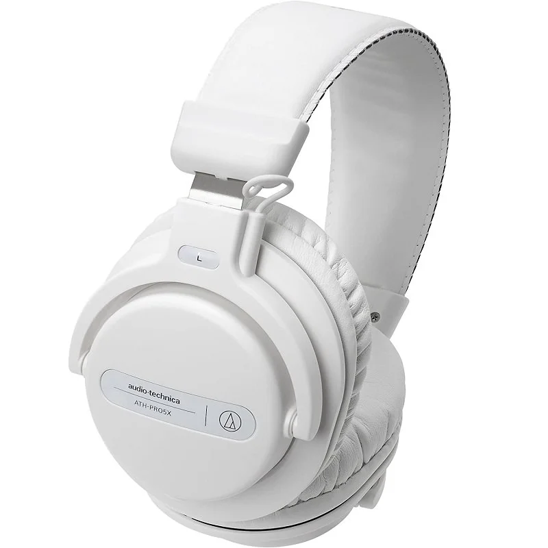 Audio-Technica ATH-PRO5X DJ Over-Ear Headphone - White