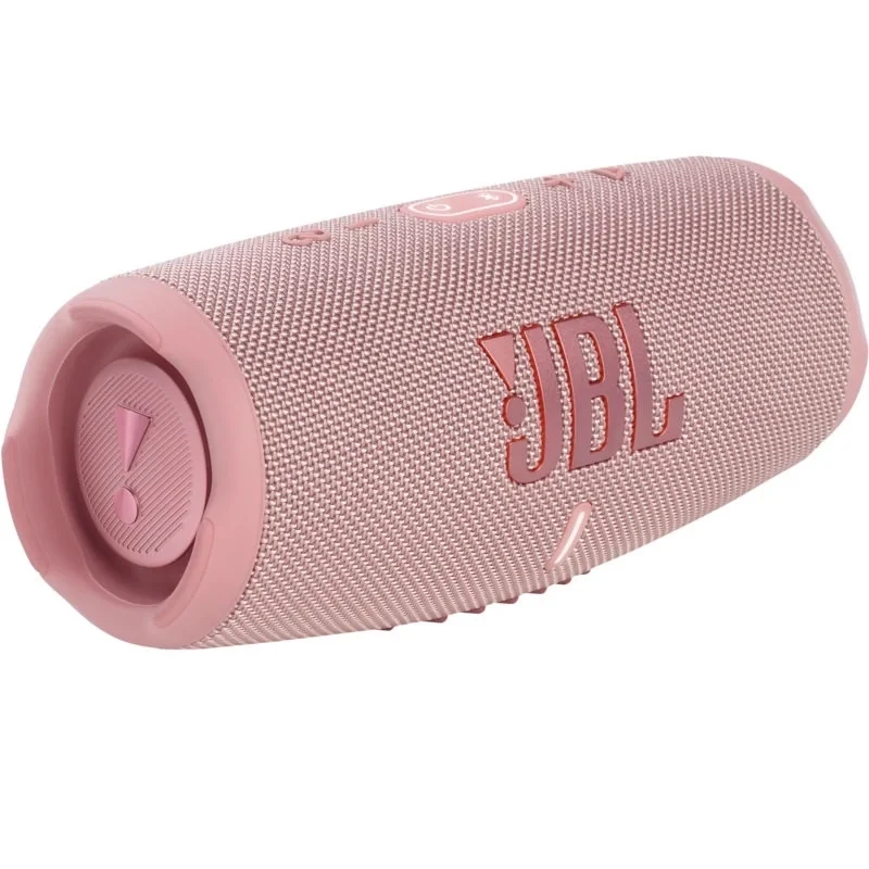 JBL Charge 5 Waterproof Wireless Bluetooth Portable Speaker - Pink