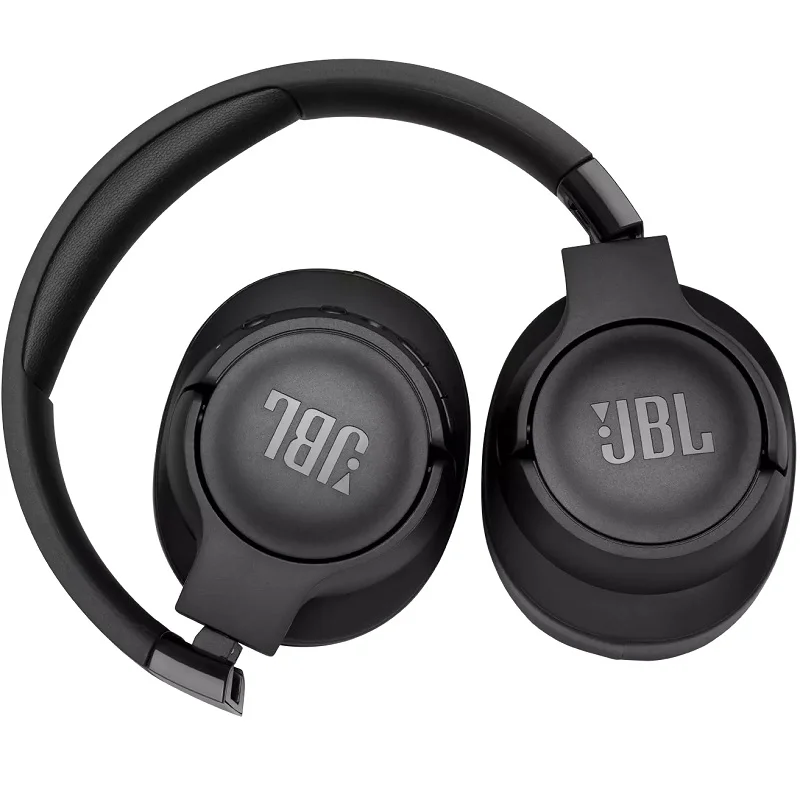 JBL Tune 760NC Wireless Bluetooth Noise-Cancelling Over-Ear Headphone with Mic - Black