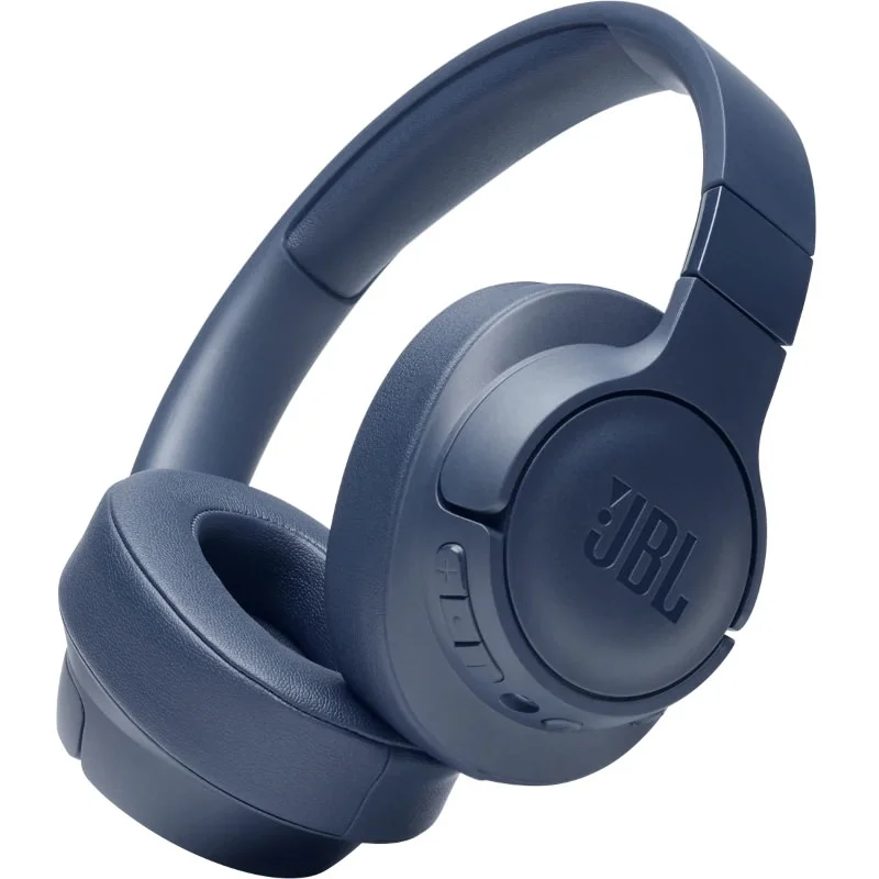 JBL Tune 760NC Wireless Bluetooth Noise-Cancelling Over-Ear Headphone with Mic - Blue