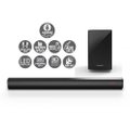Vinnfier Hyperbar 303 BTRM 2.1 Channel Soundbar with Subwoofer