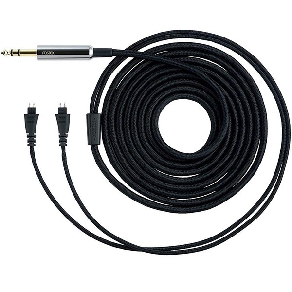 Fostex ET-H3.0N7UB 2 Pin to 6.3mm Gold-Plated Cable Fostex ET-H3.0N7UB 2 Pin to 6.3mm Gold-Plated Cable