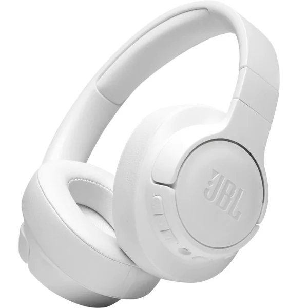 JBL Tune 760NC Wireless Bluetooth Noise-Cancelling Over-Ear Headphone with Mic - White