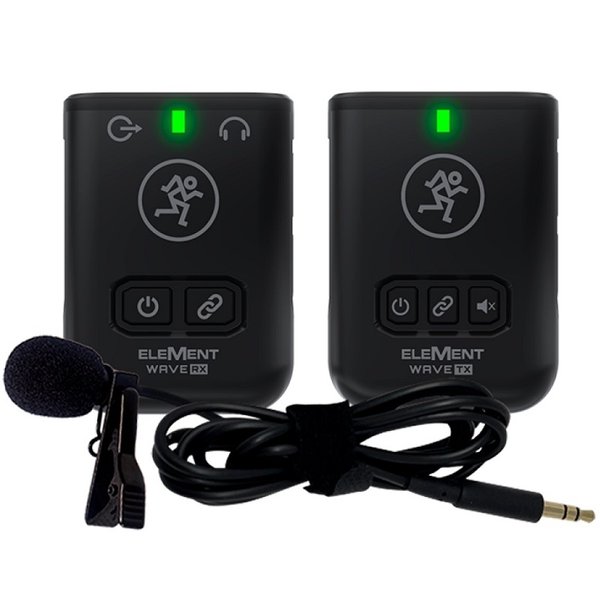 Mackie EM Wave LAV Single Channel Wireless Microphone System  Mackie EM Wave LAV Single Channel Wireless Microphone System
