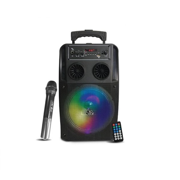 Vinnfier FlipGear Tango 211 WM Wireless Bluetooth Portable Speaker with FM Radio & Wireless Handheld Microphone