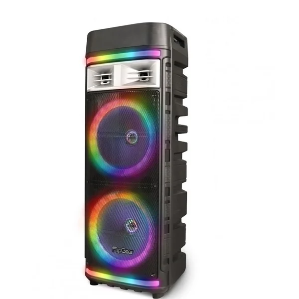 Vinnfier Tango 300 WMU (2021) Wireless Bluetooth Trolley Portable Speaker with FM Radio & Dual Wireless Handheld Microphones