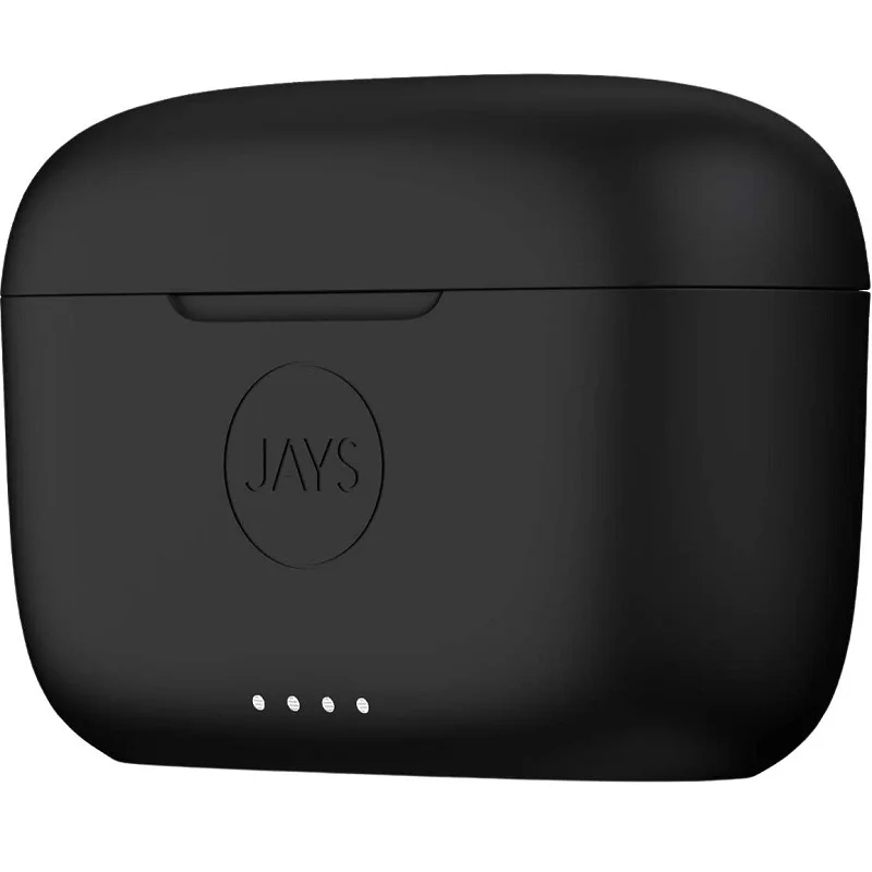 JAYS t-Seven Bluetooth Noise-Cancelling In-Ear Earphone with Mic - Black