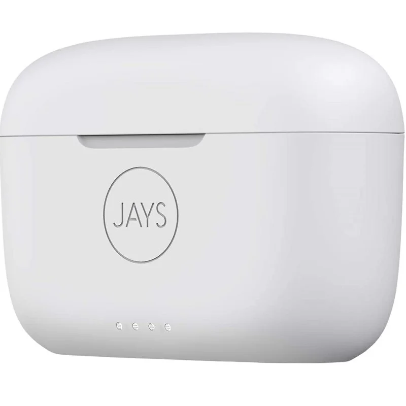 JAYS t-Seven Bluetooth Noise-Cancelling In-Ear Earphone with Mic - White