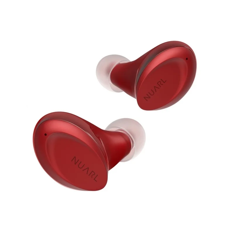 Nuarl N6 Mini 2SE True Wireless Bluetooth In-Ear Earphone with Mic - Red