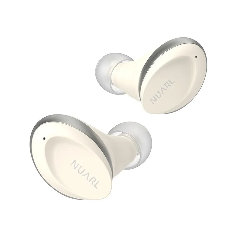 Nuarl N6 Mini 2SE True Wireless Bluetooth In-Ear Earphone with Mic - White Silver