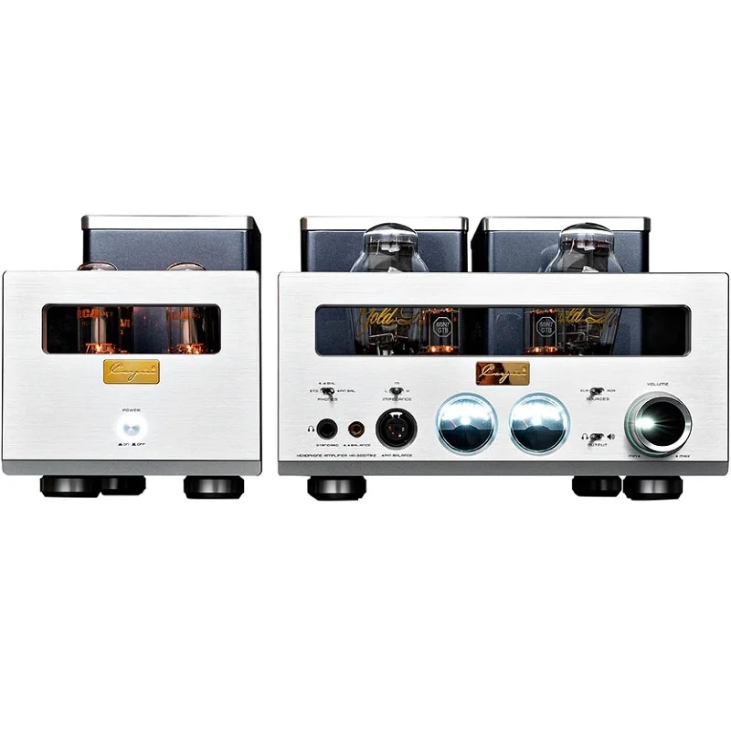 Cayin HA-300B MK2 Tube Headphone Amplifier - Silver