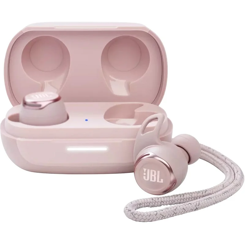 JBL Reflect Flow Pro TWS Wireless Bluetooth Noise-Cancelling In-Ear Earphone With Mic - Pink