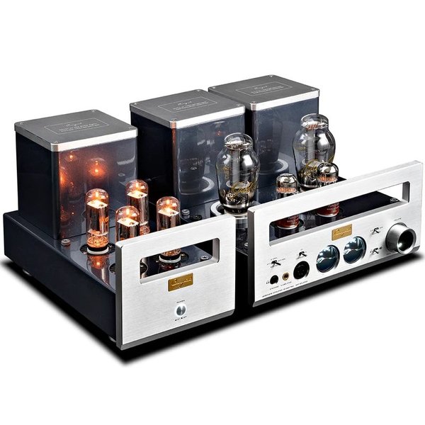 Cayin HA-300B MK2 Tube Headphone Amplifier - Silver Cayin HA-300B MK2 Tube Headphone Amplifier - Silver