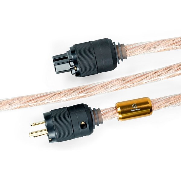 iFi SupaNova 5-conductor OFHC Copper Power Conditioning Active Power Cable with Over-voltage Surge Protection