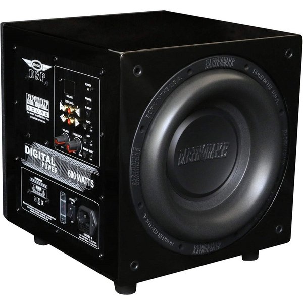 Earthquake Sound MiniMe DSP P10 10-inch (2x10”) Powered Subwoofer Earthquake Sound MiniMe DSP P10 10-inch (2x10”) Powered Subwoofer