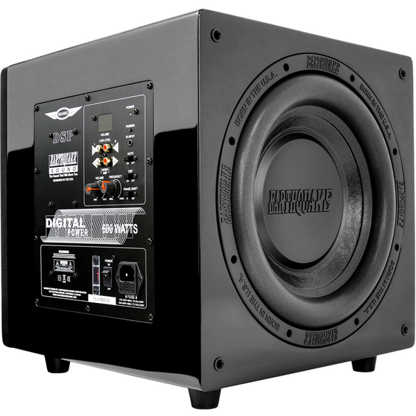 Earthquake Sound MiniMe DSP P12 12-inch (2x12”) Powered Subwoofer Earthquake Sound MiniMe DSP P12 12-inch (2x12”) Powered Subwoofer