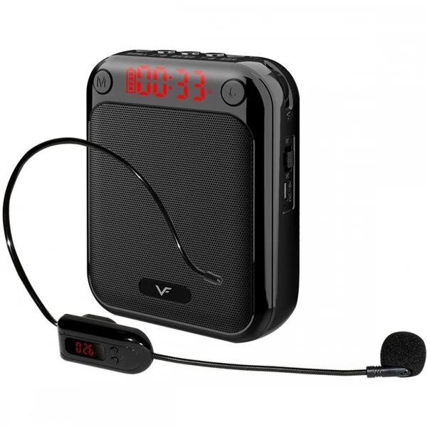 Vinnfier Tango Air 3 Wireless/Wired Lavalier Portable Microphone Speaker PA System with FM Radio