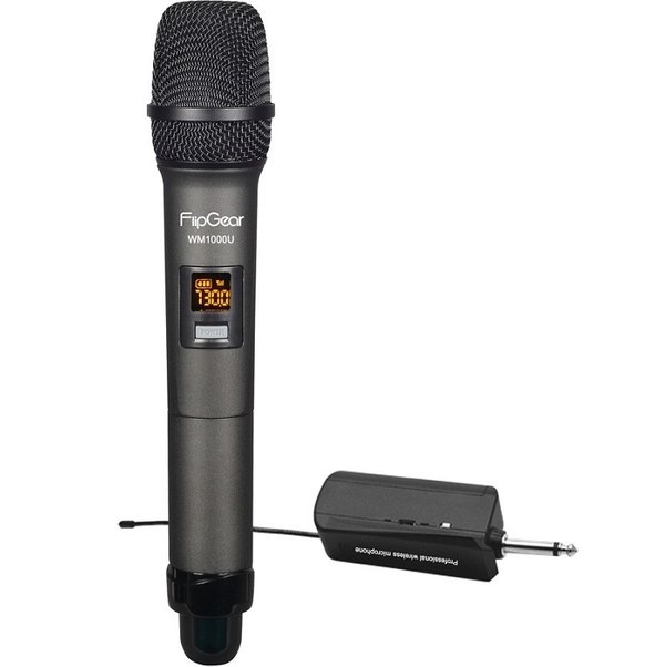 Vinnfier Flipgear WM1000UC Wireless Handheld Microphone Vinnfier Flipgear WM1000UC Wireless Handheld Microphone