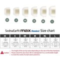 AZLA SednaEarfit MAX Standard Medical Silicone Eartips