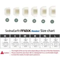 AZLA SednaEarfit MAX Standard Medical Silicone Eartips