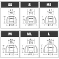 AZLA SednaEarfit MAX Standard Medical Silicone Eartips