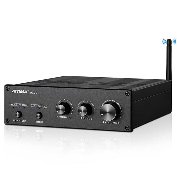 AIYIMA A300 Wireless Bluetooth Receiver/Streamer & Integrated Amplifier AIYIMA A300 Wireless Bluetooth Receiver/Streamer & Integrated Amplifier