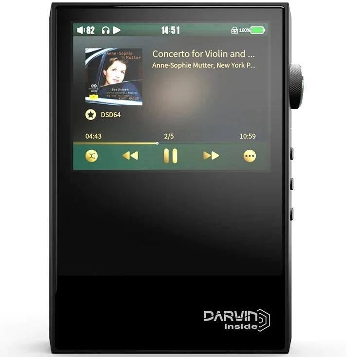 HiBy RS2 MQA Digital Audio Player