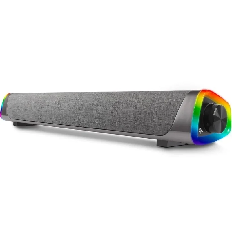 Vinnfier Hyperbar 200 BTR Wireless Bluetooth Soundbar Speaker with FM Radio - Silver