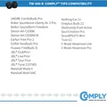 Comply TrueGrip TW-300-B