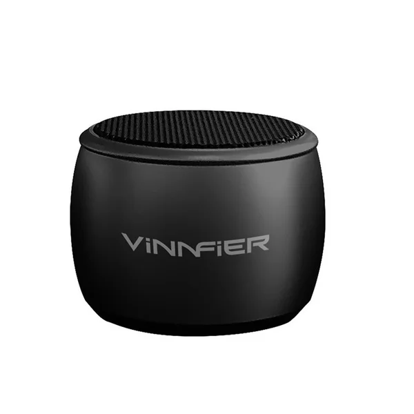 Vinnfier Atom Mini Duo Wireless Bluetooth Portable Speaker - Black