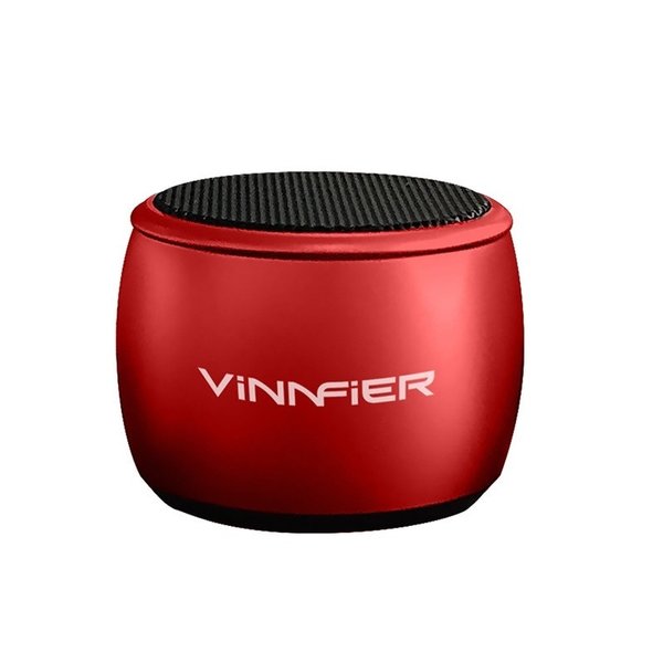 Vinnfier Atom Mini Duo Wireless Bluetooth Portable Speaker - Red