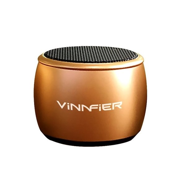 Vinnfier Atom Mini Duo Wireless Bluetooth Portable Speaker - Gold