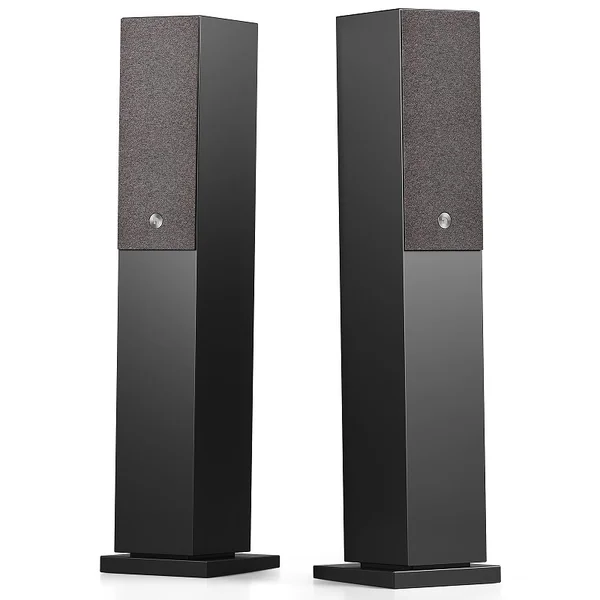 Audio Pro A38 W Multi-Room Wireless Bluetooth/WiFi Floorstanding Speakers (with HDMI) - Black