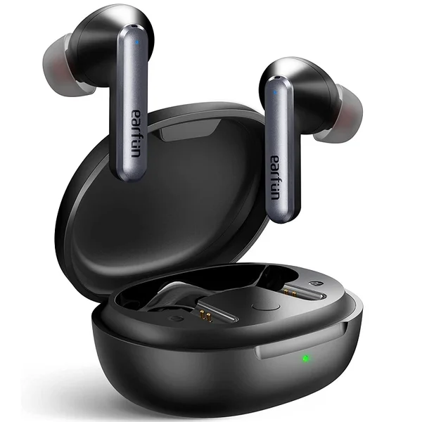 EarFun Air S True Wireless Bluetooth Noise-Cancelling In-Ear Earphone with Mic - Black