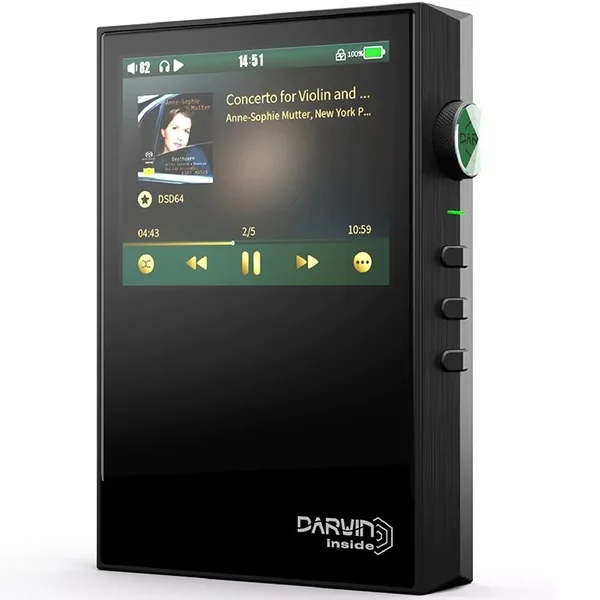 HiBy RS2 MQA Digital Audio Player