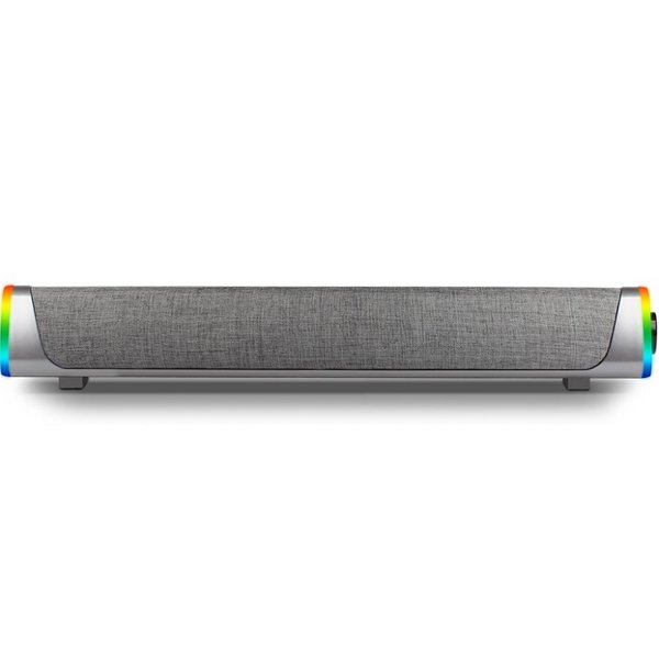 Vinnfier Hyperbar 200 BTR Wireless Bluetooth Soundbar Speaker with FM Radio - Silver Vinnfier Hyperbar 200 BTR Wireless Bluetooth Soundbar Speaker with FM Radio - Silver
