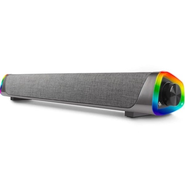 Vinnfier Hyperbar 200 BTR Wireless Bluetooth Soundbar Speaker with FM Radio - Silver Vinnfier Hyperbar 200 BTR Wireless Bluetooth Soundbar Speaker with FM Radio - Silver